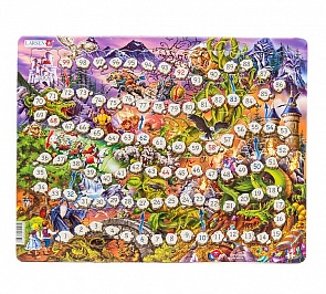 Пазл-игра Ходилка, 40 деталей (Larsen, GP1k)